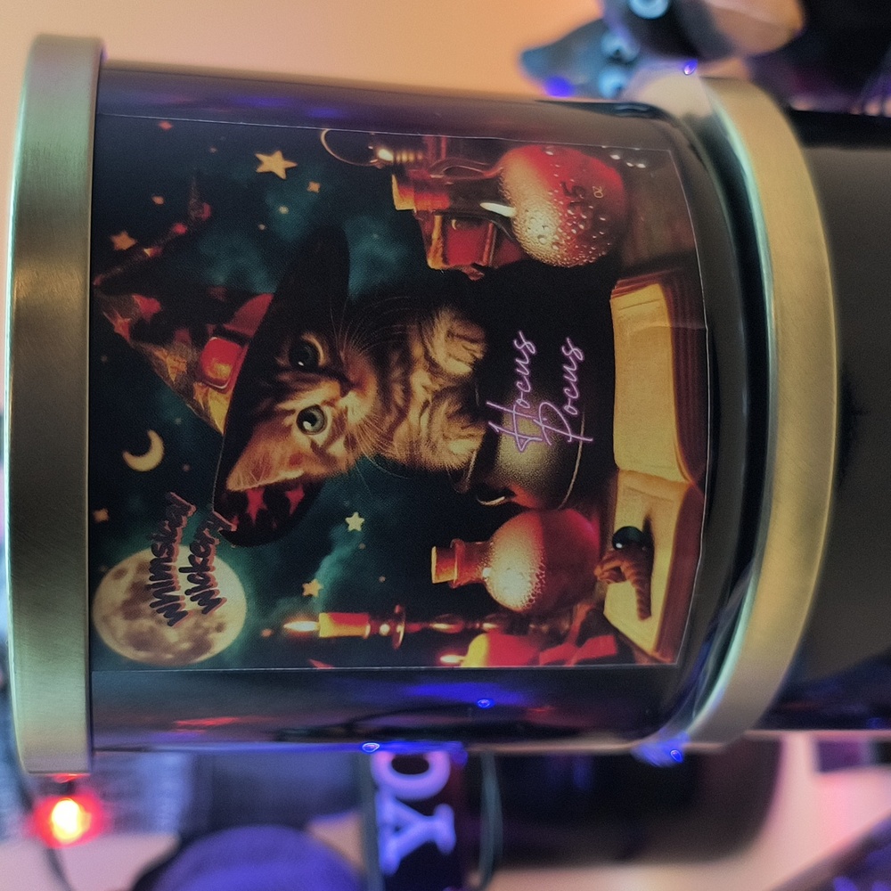 Hand Poured Halloween Candle Hocus Pocus